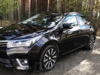 2013 Toyota Corolla XI (E160, E170, E180), чёрный, 1130000 рублей, вид 1