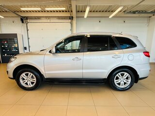 2010 Hyundai Santa Fe II Рестайлинг, серебристый, 1379000 рублей, вид 3