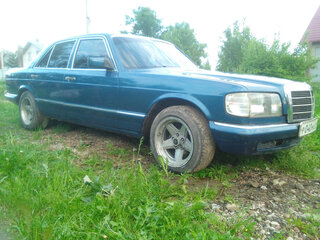 1982 Mercedes-Benz S-Класс 280 II (W126), синий, 280000 рублей, вид 3