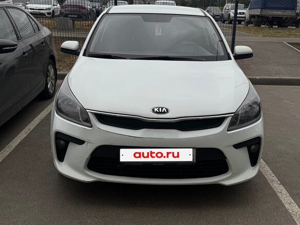 2018 Kia Rio IV, белый