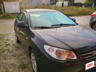 2008 Hyundai Elantra IV (HD), чёрный, 500000 рублей, вид 2