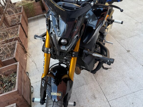 2021 Yamaha MT-09 (FZ-09), синий, 1200000 рублей - вид 5