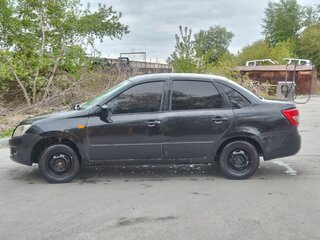 2012 Lada (ВАЗ) Granta I, чёрный, 200000 рублей, вид 2