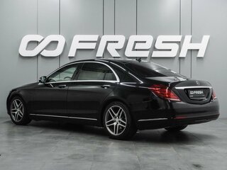 2016 Mercedes-Benz S-Класс 350 CDI BlueTEC VI (W222, C217), чёрный, 3189000 рублей, вид 2