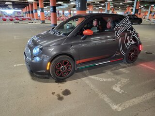 2014 Fiat 500e II, серый, 1170000 рублей, вид 1