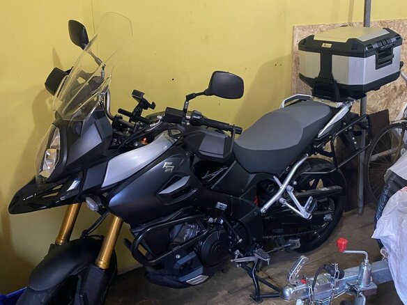2015 Suzuki V-Strom 1000, серый, 900000 рублей - вид 5