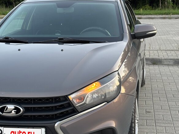 2019 Lada (ВАЗ) Vesta I, серый - вид 2