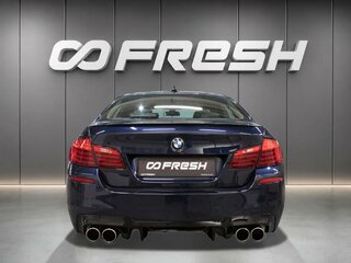 2014 BMW 5 серии 520i VI (F10/F11/F07) Рестайлинг, синий, 1950000 рублей, вид 4