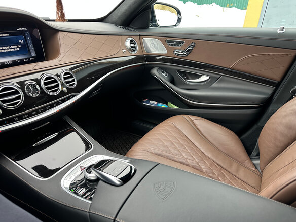 2020 Mercedes-Benz Maybach S-Класс 450 I (X222) Рестайлинг, чёрный - вид 10
