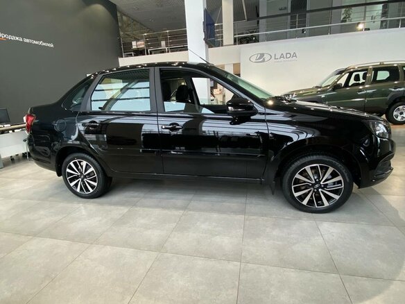 2026 Lada (ВАЗ) Granta I Рестайлинг, чёрный - вид 3