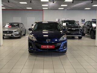 2013 Mazda 3 II (BL) Рестайлинг, синий, 1139500 рублей, вид 3