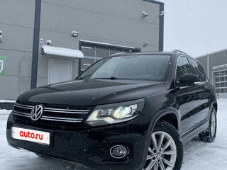 2012 Volkswagen Tiguan I Рестайлинг, чёрный, 1350000 рублей, вид 1