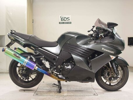 2006 Kawasaki ZZR 1400, серый, 777000 рублей, вид 2