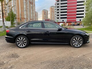 2021 Audi A4 40 TFSI V (B9) Рестайлинг, чёрный, 3600000 рублей, вид 4