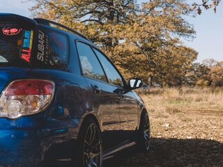 2006 Subaru Impreza II Рестайлинг 2, синий, 1250000 рублей, вид 3