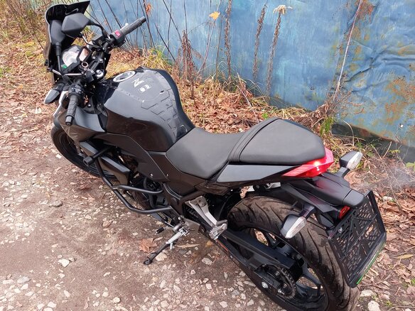 2016 Kawasaki Z 300, чёрный, 385000 рублей - вид 1