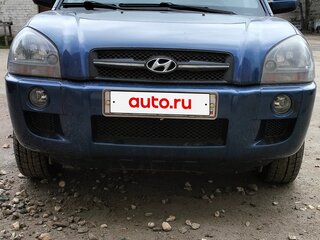 2008 Hyundai Tucson I, синий, 800000 рублей, вид 1