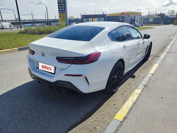 2023 BMW 8 серии Gran Coupe 840d xDrive II (G14/G15/G16) Рестайлинг, белый, 8790000 рублей - вид 8