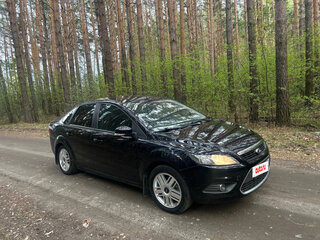 2008 Ford Focus II Рестайлинг, чёрный, 460000 рублей, вид 4