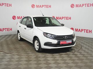 2018 Lada (ВАЗ) Granta I Рестайлинг, белый, 477000 рублей, вид 3