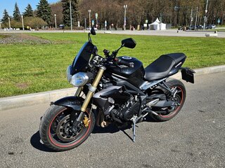 2013 Triumph Street Triple, чёрный, 570000 рублей, вид 1