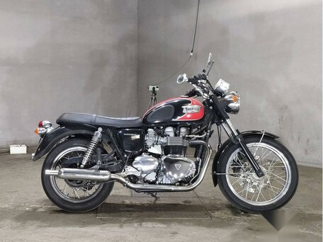 2008 Triumph Bonneville T100, чёрный, 539000 рублей, вид 2