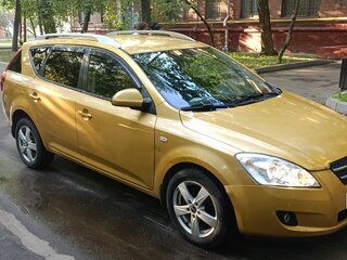 2009 Kia Ceed I, жёлтый, 650000 рублей, вид 3