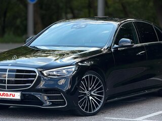 2021 Mercedes-Benz S-Класс 400 d 4MATIC VII (W223), чёрный, 8200000 рублей, вид 1