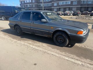 1991 Mitsubishi Galant VI, серый, 120000 рублей, вид 3