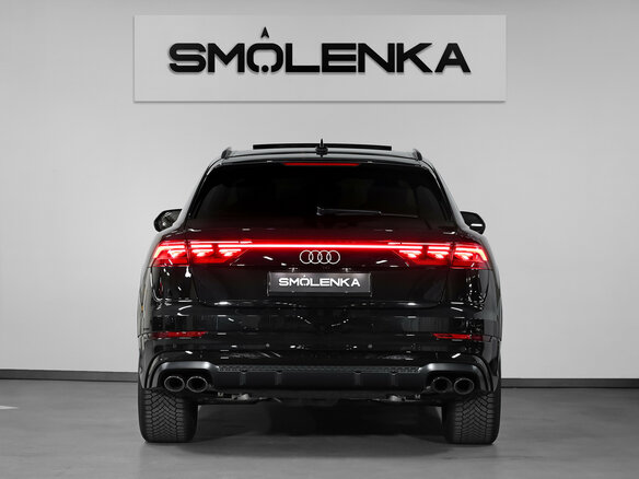 2024 Audi SQ8 I (4M) Рестайлинг, чёрный - вид 4