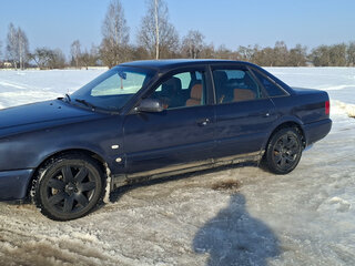 1996 Audi A6 I (C4), синий, 300000 рублей, вид 2