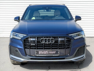 2023 Audi Q7 45 TDI II (4M) Рестайлинг, синий, 8420000 рублей, вид 2