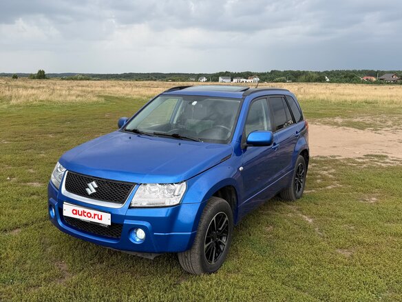 2007 Suzuki Grand Vitara II, голубой, 1000000 рублей