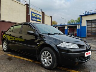 2007 Renault Megane II Рестайлинг, чёрный, 550000 рублей, вид 2