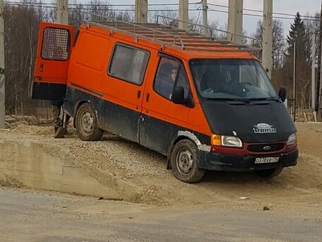 1999 Ford Transit, оранжевый, 130000 рублей, вид 1