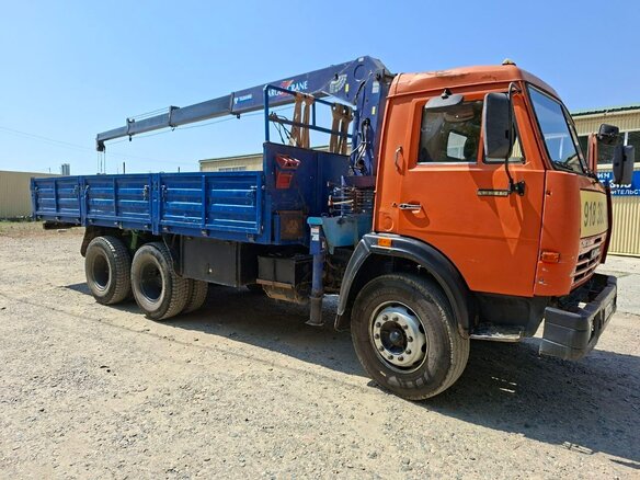 2002 КамАЗ 53215, оранжевый, 2650000 рублей - вид 6