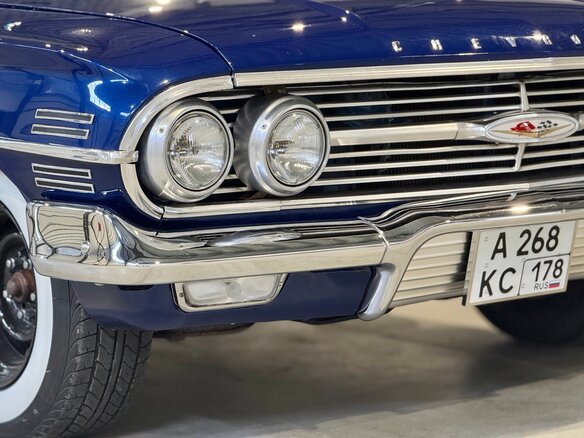 1960 Chevrolet Impala II, синий, 7800000 рублей - вид 11