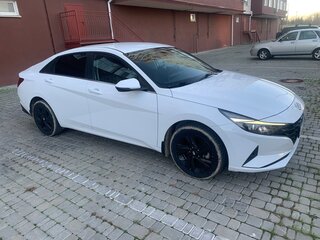 2021 Hyundai Elantra VII (CN7), белый, 2200000 рублей, вид 2
