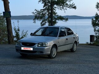 2006 Hyundai Accent ТагАЗ II, серебристый, 180000 рублей, вид 1
