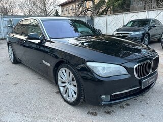 2008 BMW 7 серии Long 750Li V (F01/F02/F04), чёрный, 1687000 рублей, вид 3