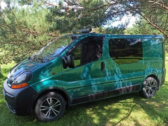 2004 Renault Trafic II, зелёный, 1600000 рублей - вид 15