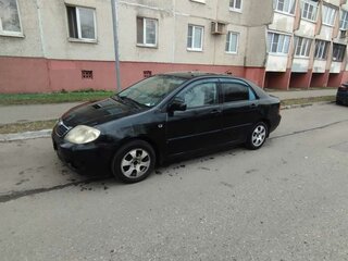 2005 Toyota Corolla IX (E120, E130) Рестайлинг, чёрный, 305000 рублей, вид 2
