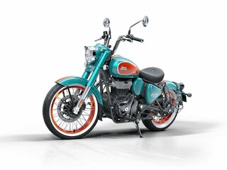2026 Royal Enfield Goan Classic 350, голубой, 537000 рублей, вид 4