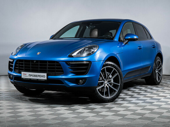2017 Porsche Macan S I, синий - вид 23