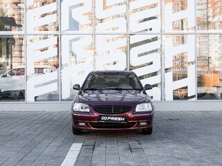 2008 Hyundai Accent ТагАЗ II, красный, 398000 рублей, вид 3