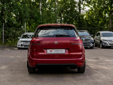 2014 Citroen C4 Picasso II, красный, 765000 рублей, вид 4