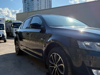 2014 Skoda Octavia III (A7), чёрный, 1290000 рублей, вид 3