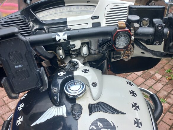 2007 Yamaha Venture Royal, чёрный, 519979 рублей - вид 5