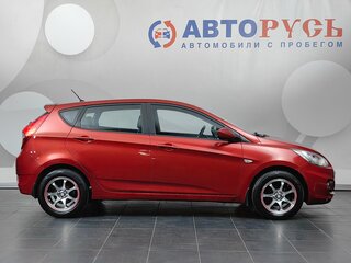 2011 Hyundai Solaris I, красный, 555000 рублей, вид 5