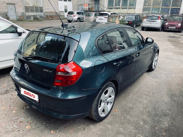 2010 BMW 1 серии 116d I (E81/E82/E87/E88) Рестайлинг, зелёный - вид 3